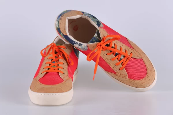 Najha Fashion sustainable sneakers with ergonomic design and recycled materials, luxury footwear handcrafted in Portugal.