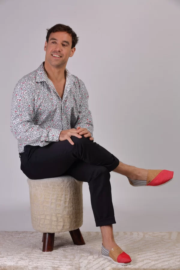 Najha Fashion unisex resort shoes espadrilles in a sophisticated classic style, handcrafted with recycled materials and sustainable luxury craftsmanship.